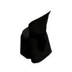 Silla pvc funda negra