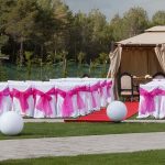 Lazo de Organza Fucsia
