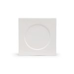 Plato Cuadrado Blanco